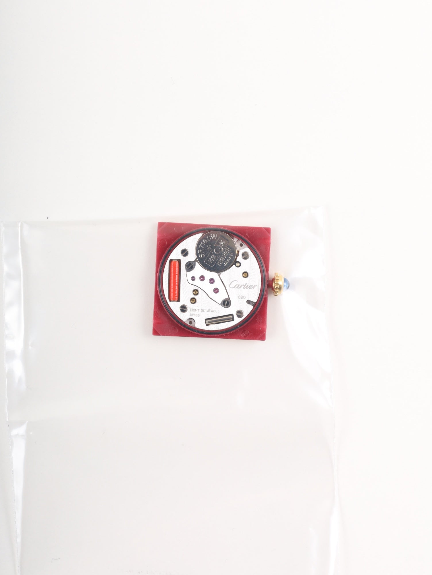 カルティエ マストタンク LM 590005 クォーツ Cal.690 SV925 革 純正尾錠（GP）アイボリーローマン文字盤（SWISS MADE表記） オーバーホール済み 新品仕上げ済み