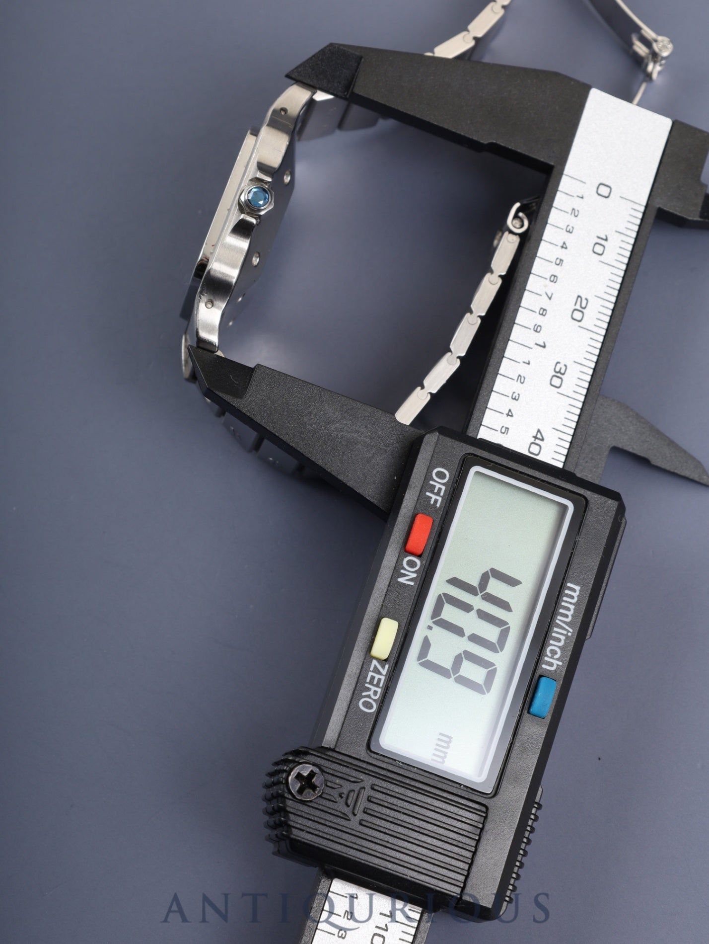 カルティエ サントス ガルベ LM 2960 自動巻き Cal.ETA2671 SS SS ホワイトローマン文字盤 箱 冊子 オーバーホール済み