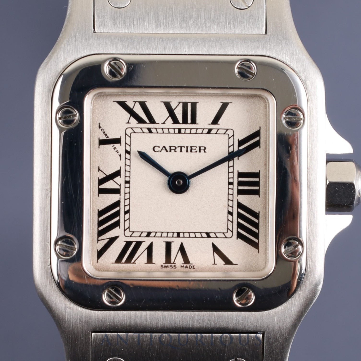 CARTIER カルティエ SANTOS GALBEE SM サントスガルベ SM W20056D6 / 1565 クォーツ SS SS ローマン文字盤 保証書（2023年）