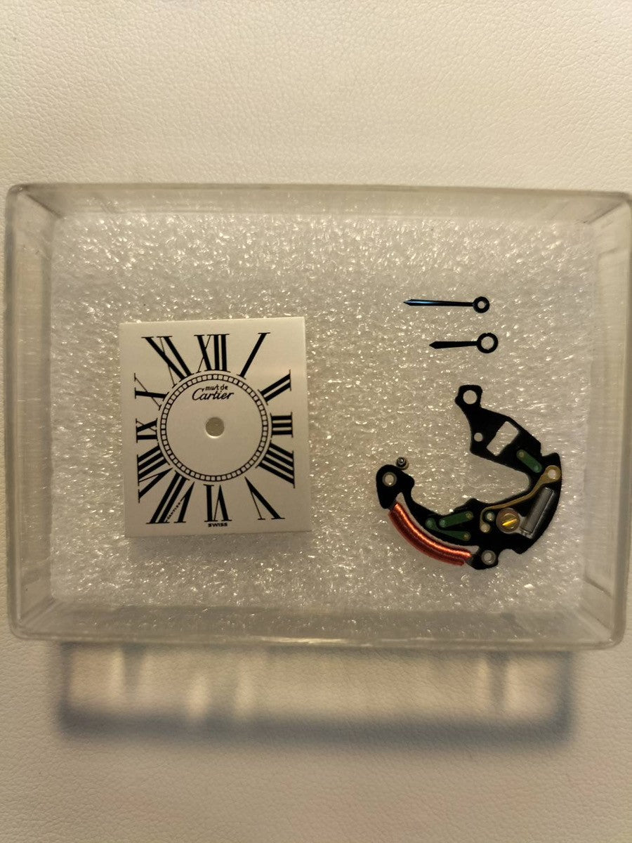 カルティエ マストタンク LM W1005554 / 590005 クォーツ Cal.90  SV925  革 純正Dバックル（GP）オパラン文字盤 オーバーホール済み