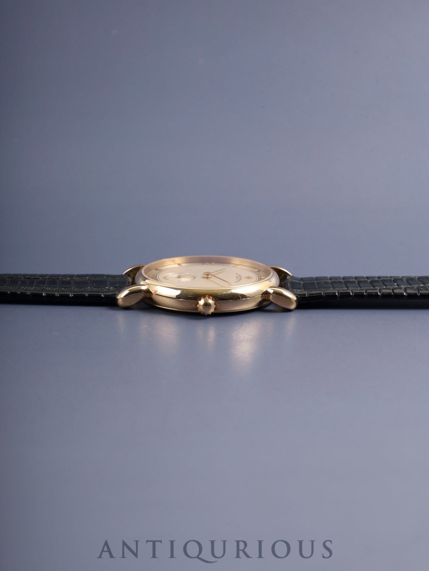 ヴァシュロン・コンスタンタン ヒストリカル ルネサンス 92084/1 手巻き Cal.1014/1 750YG 革 純正ピンバックル（750YG）ゴールド文字盤 箱 ケース オーバーホール済み