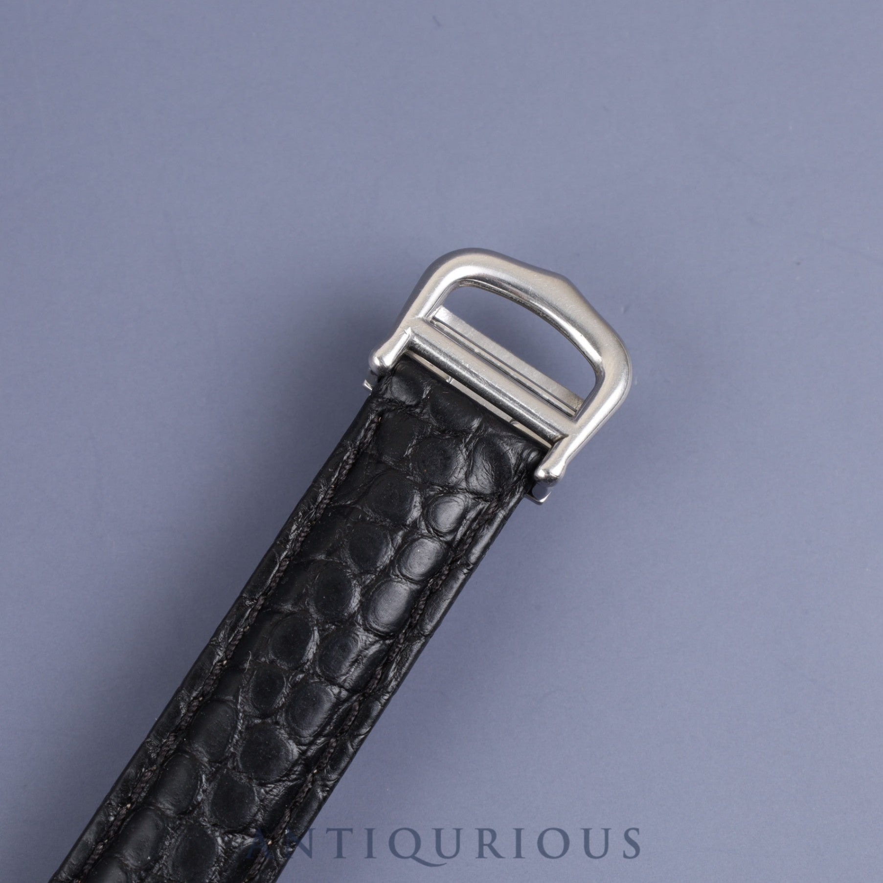 CARTIER カルティエ MUST TANK MM マストタンク MM W1014054 / 2416 クォーツ Cal.057 SV925 革 純正Dバックル（SS） 飛びローマン文字盤1990年頃～2004年頃 オーバーホール済み