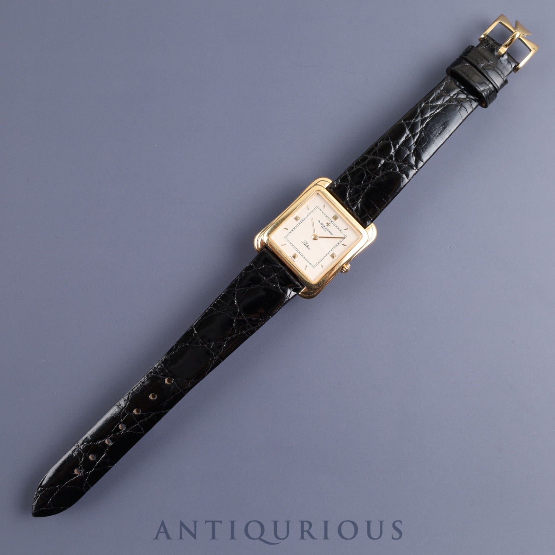 Vacheron Constantin Liberté 39044/000J Liberté 700th Anniversary of Swiss Founding Hand-wound Cal.1015 750YG Leather Buckle Genuine (750) Champagne Dial Overhauled