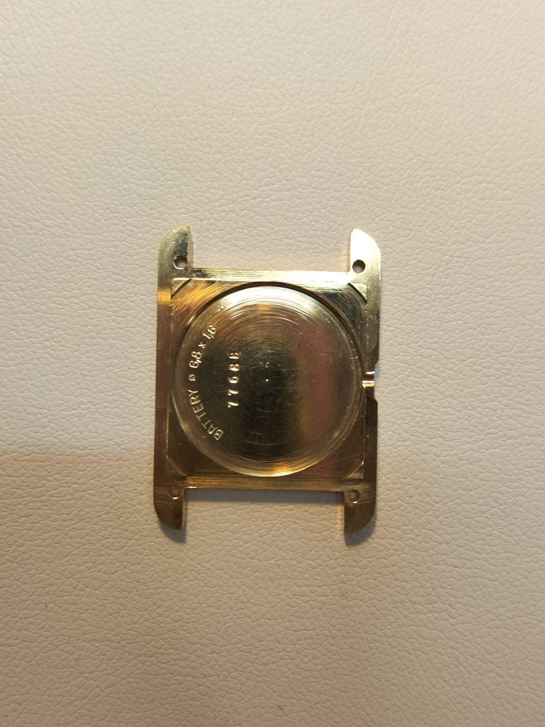 カルティエ マストタンク SM 84919223 / 3 66001 クォーツ Cal.66 SV925 革 純正ピンバックル（GP）フロントトリニティ文字盤（SWISS表記）済み