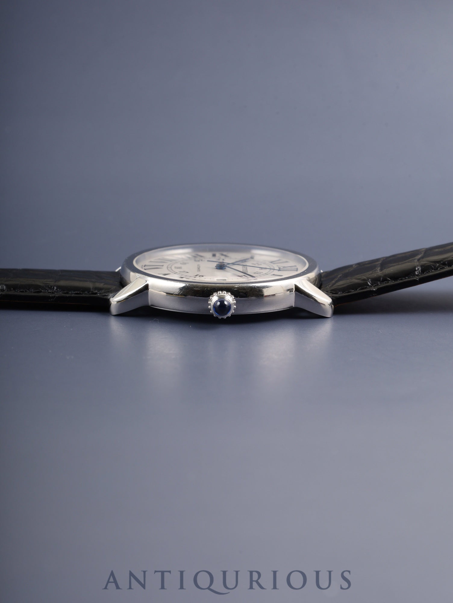 極美品 カルティエ アルディロン シルバー レザー Cartier（カルティエ） メンズ ベルト □ (80〜90cm) タンク アル