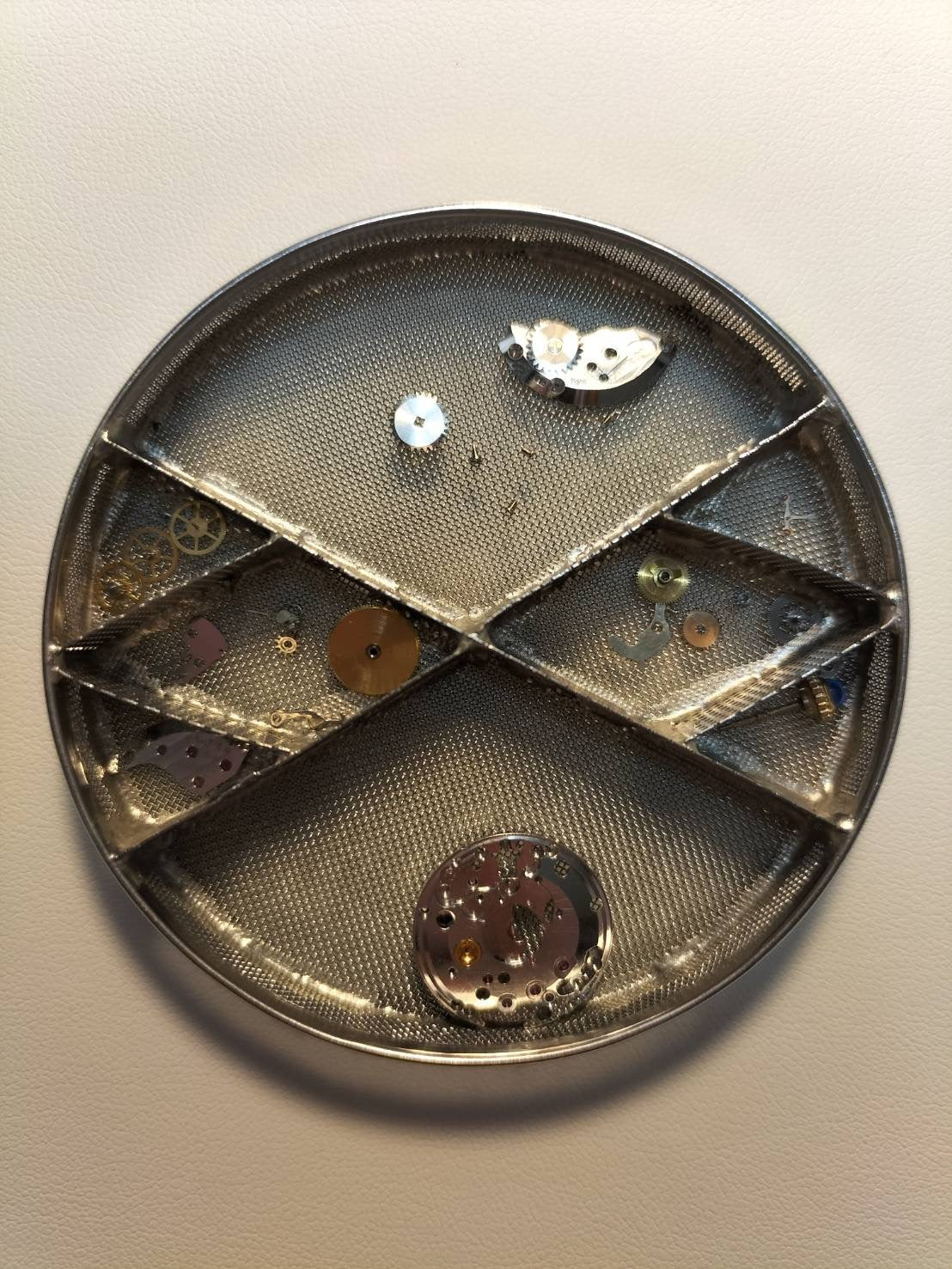 カルティエ マストタンク LM 手巻き Cal.78-1 SV925 革 純正ピンバックル（GP）アイボリー文字盤（SWISS表記）オーバーホール済み 新品仕上げ済み