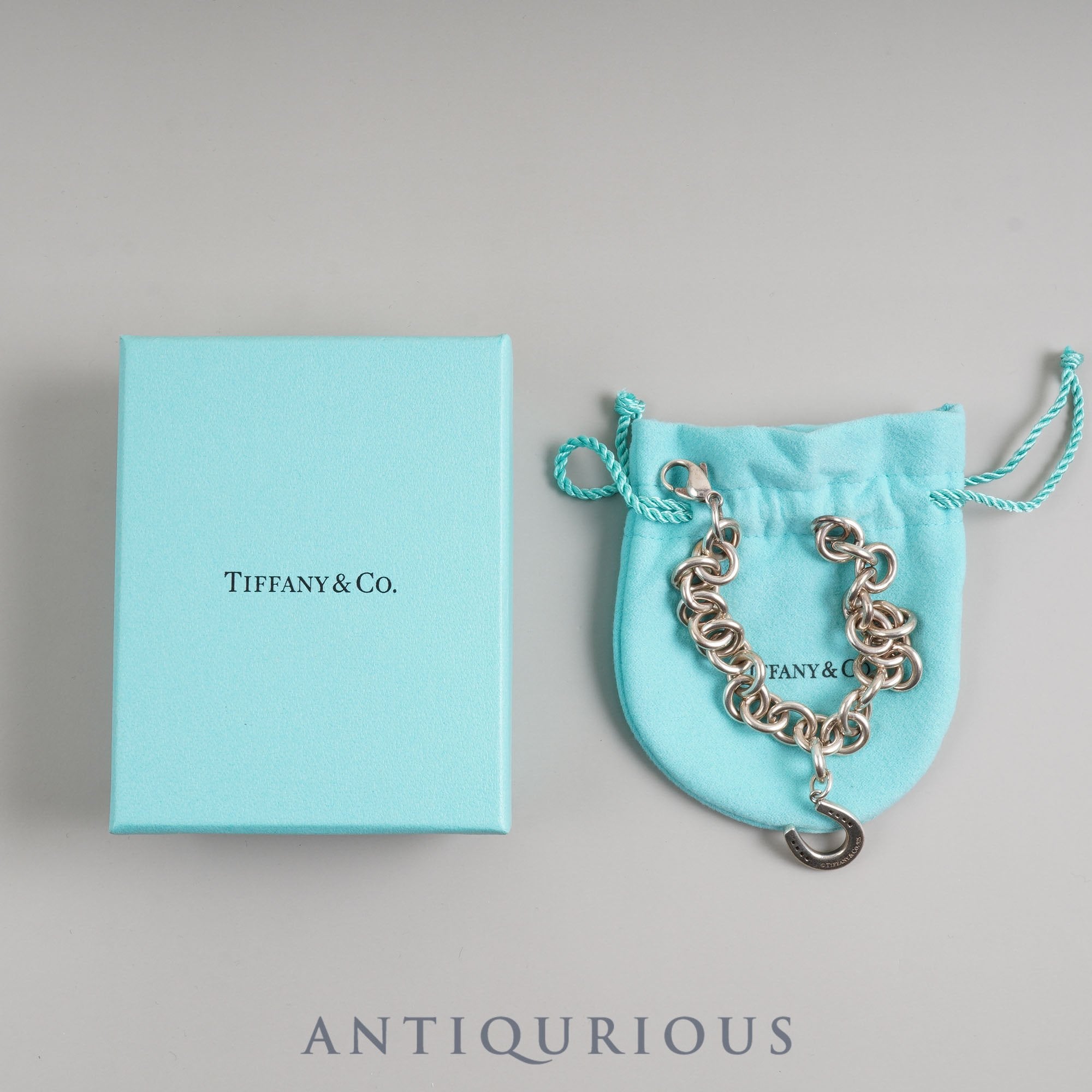 TIFFANY Horseshoe bracelet SV925 box storage bag