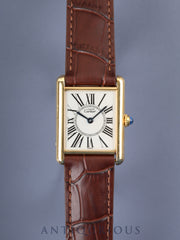 カルティエ マストタンク LM W1005554 / 590005 クォーツ Cal.90  SV925  革 純正Dバックル（GP）オパラン文字盤 オーバーホール済み