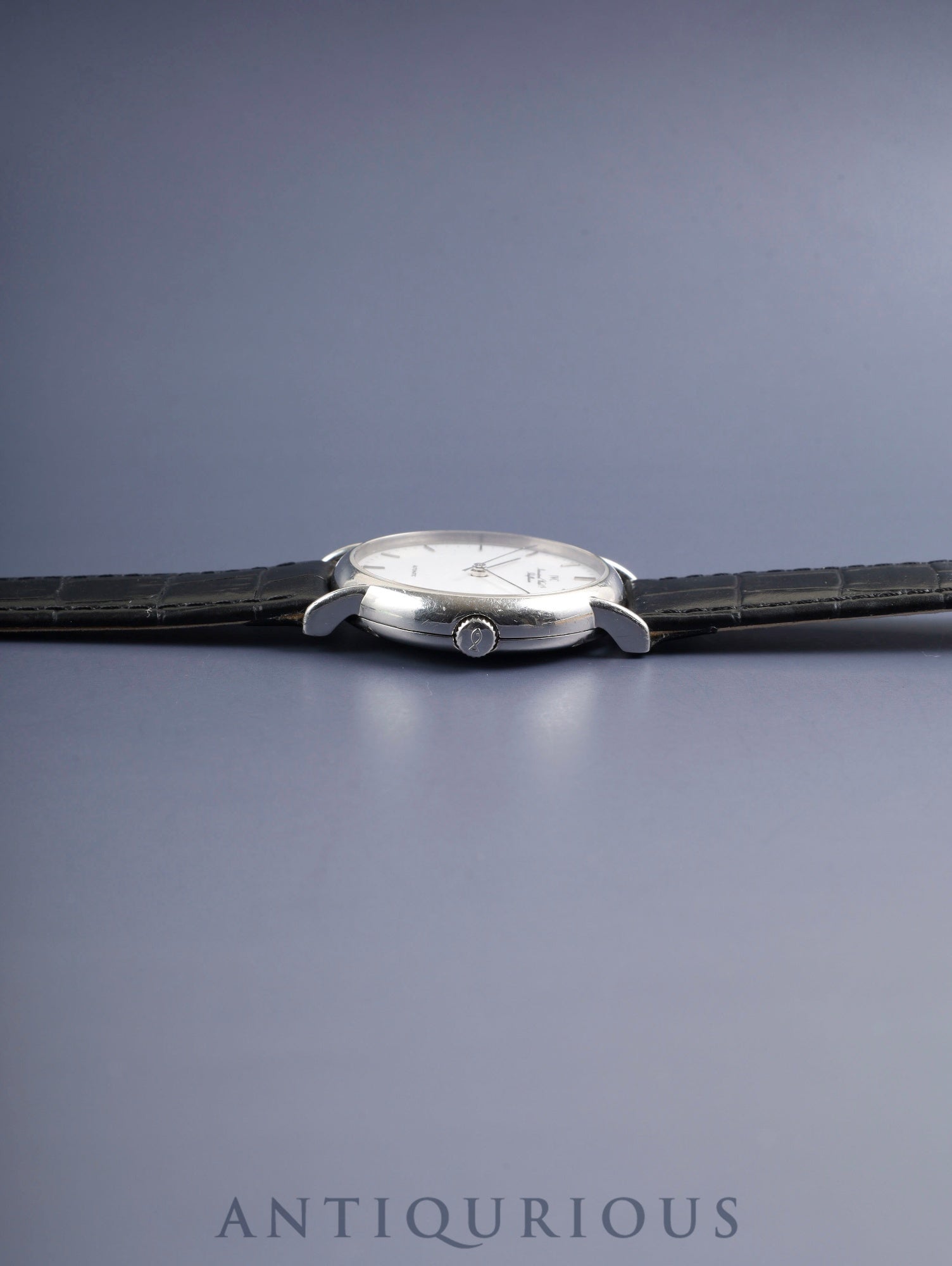 IWC Portofino IW351324 Automatic Caliber C37521 Stainless Steel Leather Strap with Aftermarket Buckle (SS) White Dial Overhauled