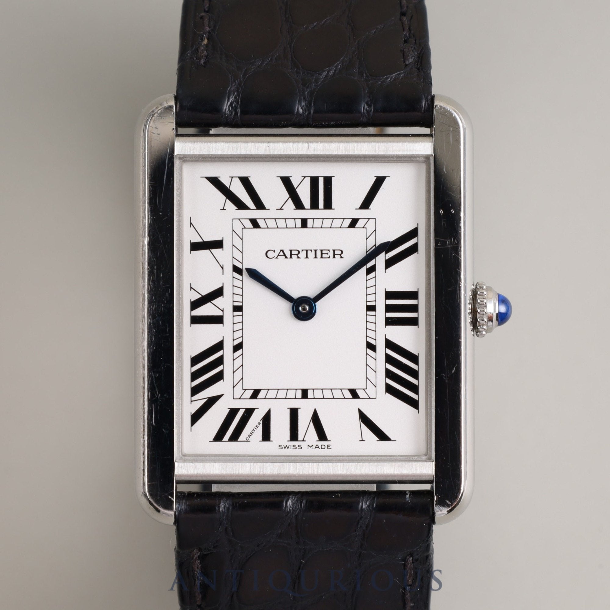 CARTIER カルティエ TANK SOLO LM タンクソロ LM クォーツ Cal.690 W5200003 / 3169 SS 純正 |  東京銀座のヴィンテージウォッチ専門店 - ANTIQURIOUS