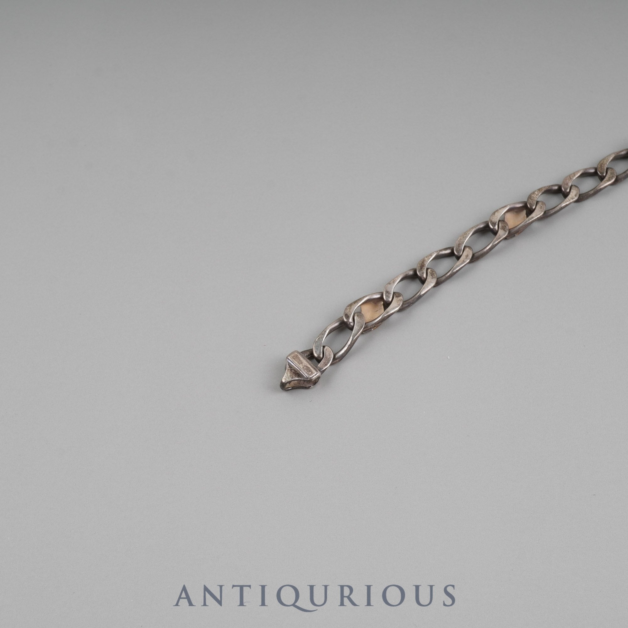 ティファニー ブレスレット フィガロチェーン ヴィンテージ コンビ