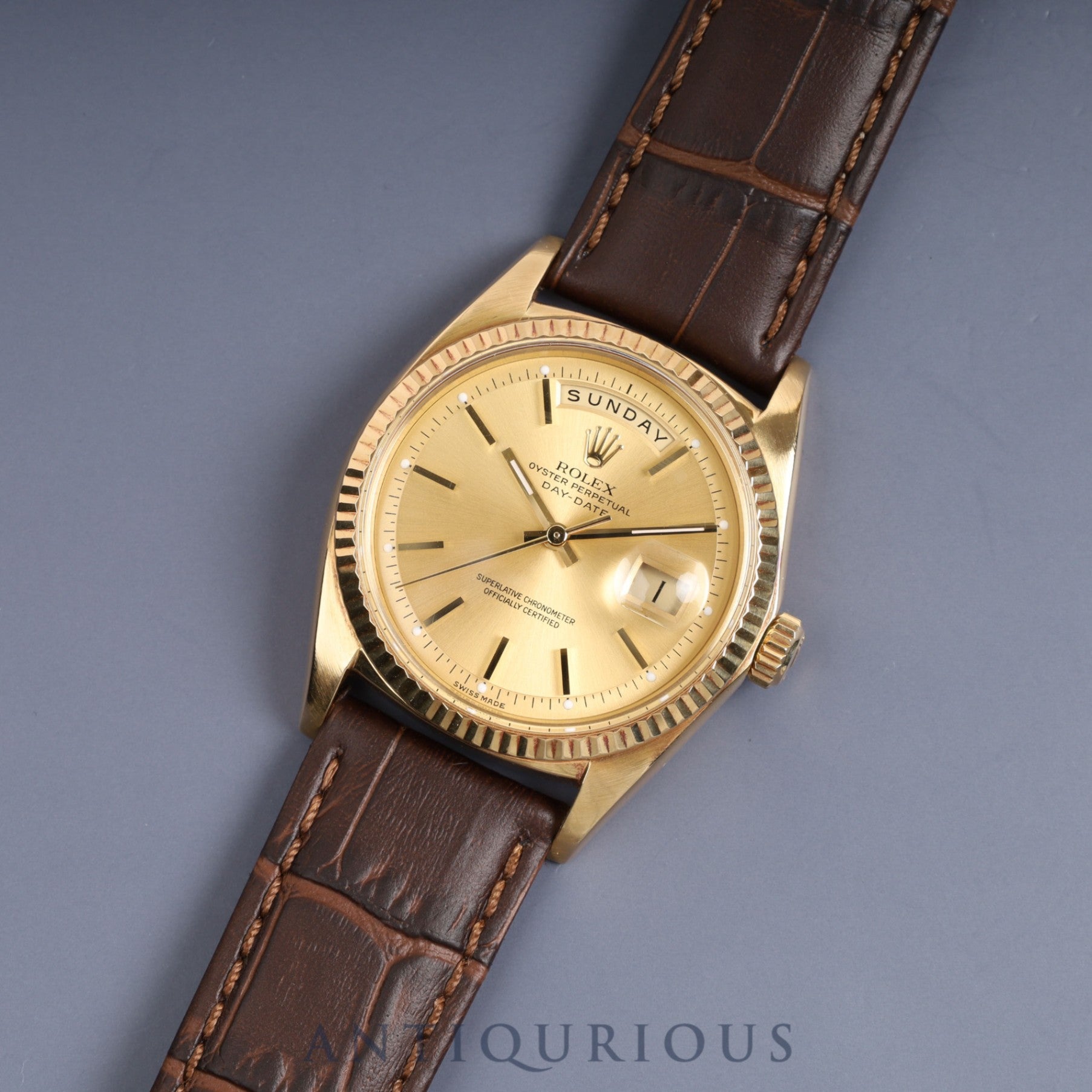 Rolex Day-Date 1803 Gold Dial No. 1 1966