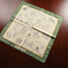 Hermès Scarf Carré 45, Journey to Niger, 100% Silk