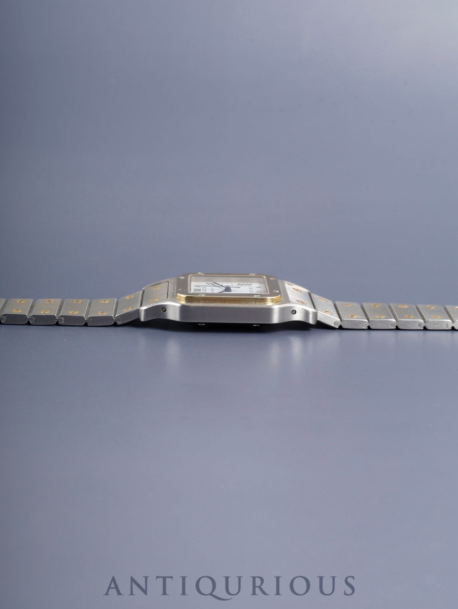 カルティエ サントス カレ LM 2961 自動巻き Cal.2761 SS/YG SS/YG ホワイトローマン文字盤（SWISS表記）オーバーホール済み