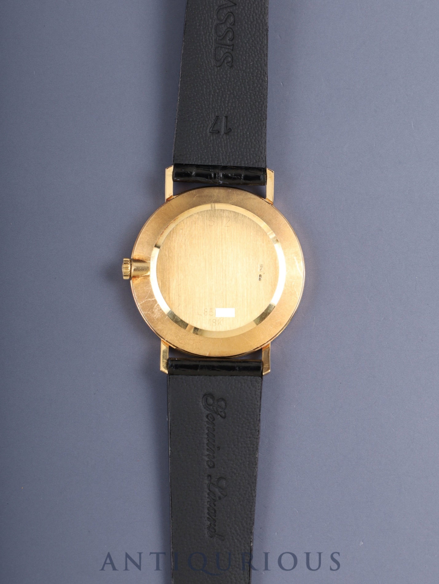 ロレックス チェリーニ 5112 手巻き Cal.1601 750YG 革 純正ピンバックル（750YG） シャンパン文字盤 L番台 保証書（1990年） オーバーホール済み