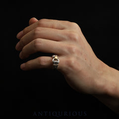 エルメス リング モンテヴィデオ ヴィンテージ ベルトモチーフ #54 約13号 925/750