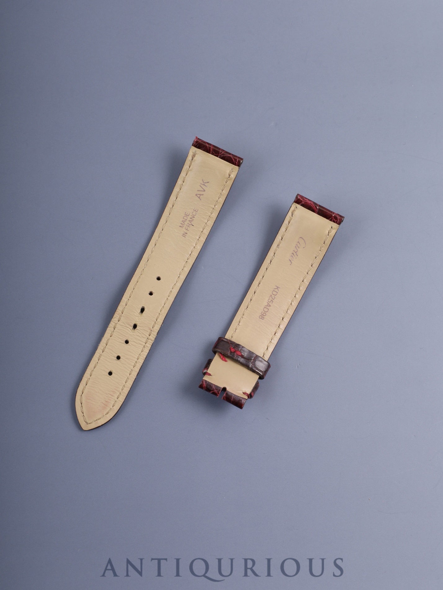 カルティエ マストタンク LM 590005 SV925 アイボリー カルティエ マストタンク LM 590005 クォーツ Cal.90 SV925 革 純正