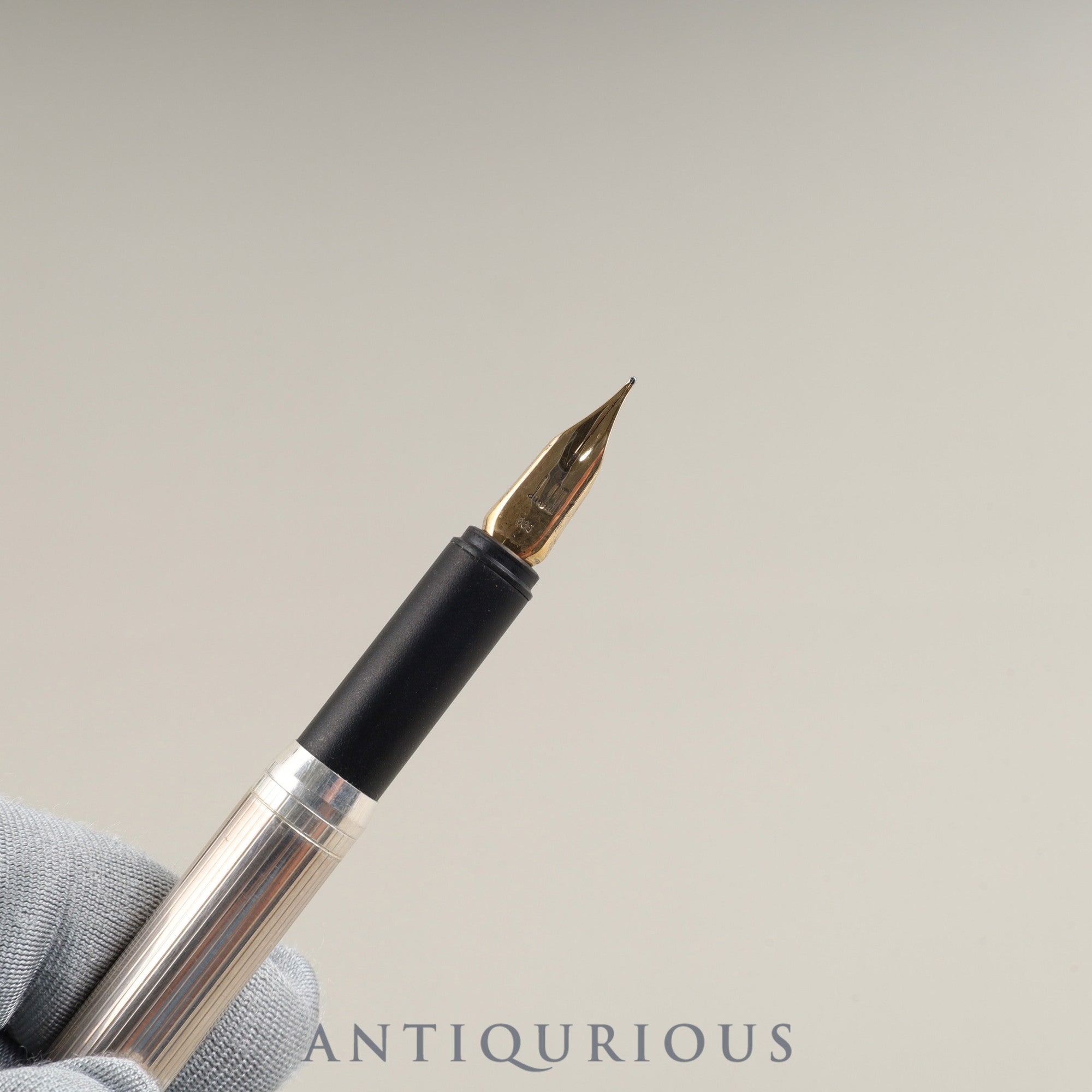 dunhill 万年筆 ペン先585 含むボールペン ダンヒル 万年筆 スターリングシルバー ペン先585 | 東京銀座の