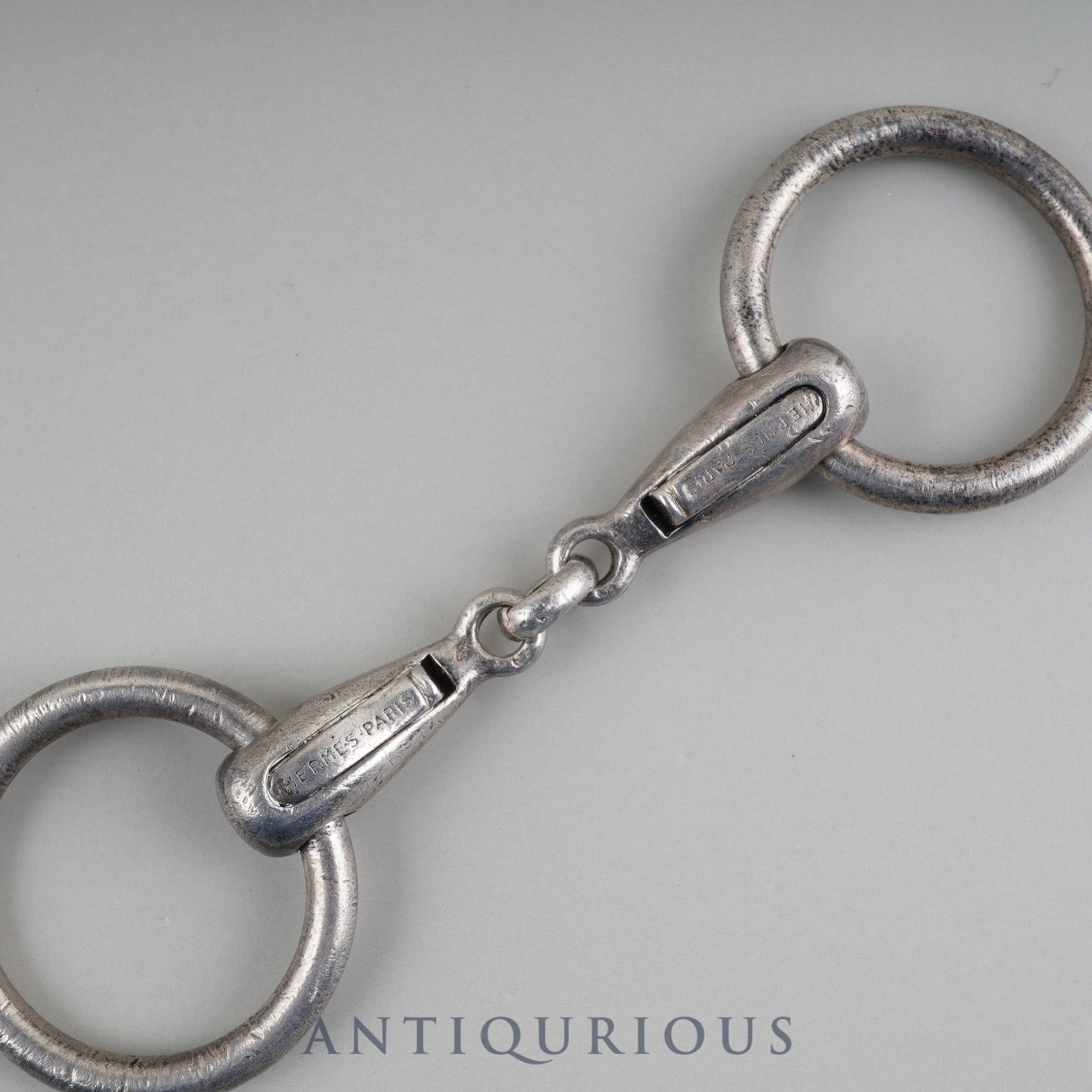 【Vintage】HERMES ホースビット キーリング エルメス キーリング ホースビット ヴィンテージ SV 箱 | 東京