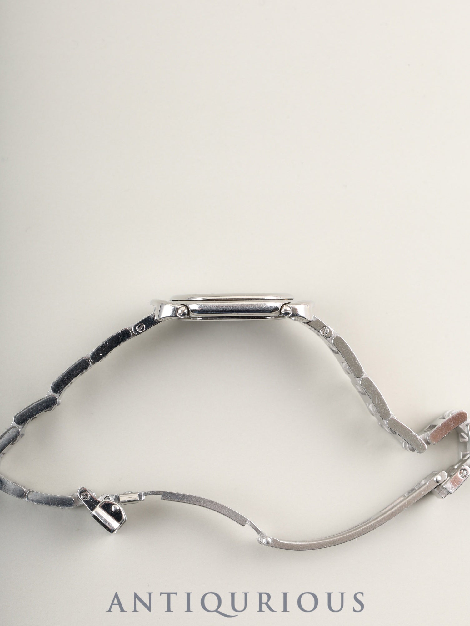 エルメス ラリー RA1.210 クォーツ Cal.976.001 SS SS ホワイト文字盤 箱 オーバーホール済み