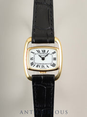 ジャガー・ルクルト ドライバーズウォッチ エトリエ 6147.21 手巻き Cal.- 750 革 純正尾錠（GP）ホワイトローマン文字盤 オーバーホール済み