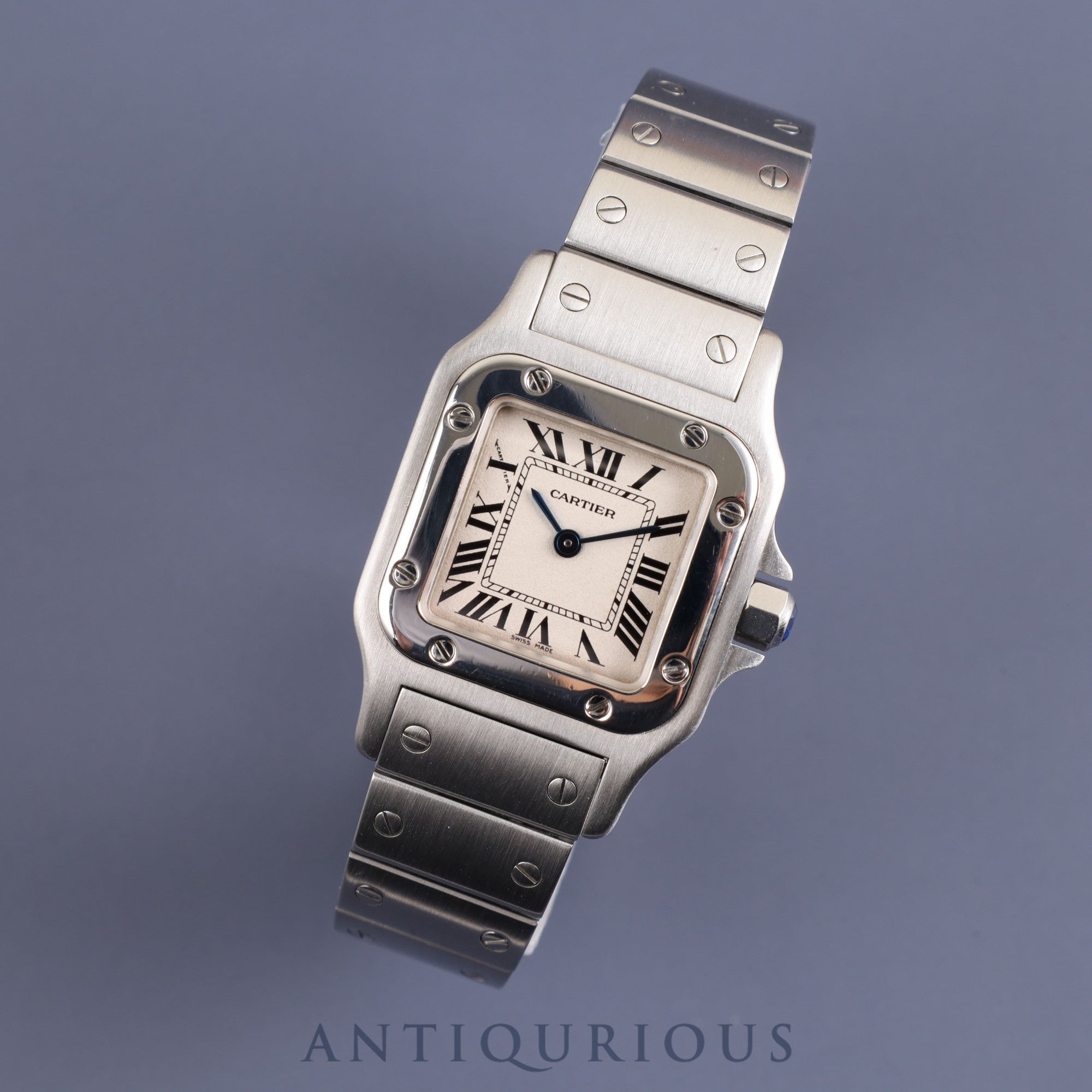 CARTIER カルティエ SANTOS GALBEE SM サントスガルベ SM W20056D6 / 1565 クォーツ SS SS ローマン文字盤 保証書（2023年）