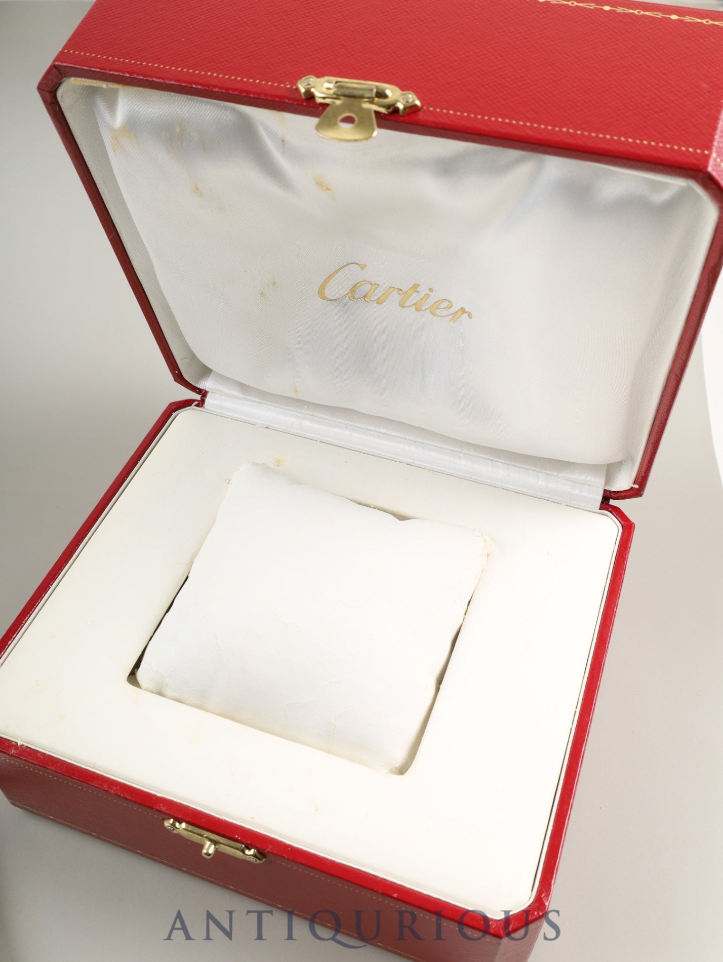 カルティエ タンク ディヴァン ミニ W6301455/ 2599 クォーツ Cal.157 SS 純正革ベルト 純正ピンバックル（SS）ピンクシェルローマン SWISS MADE表記 箱 冊子 オーバーホール済み
