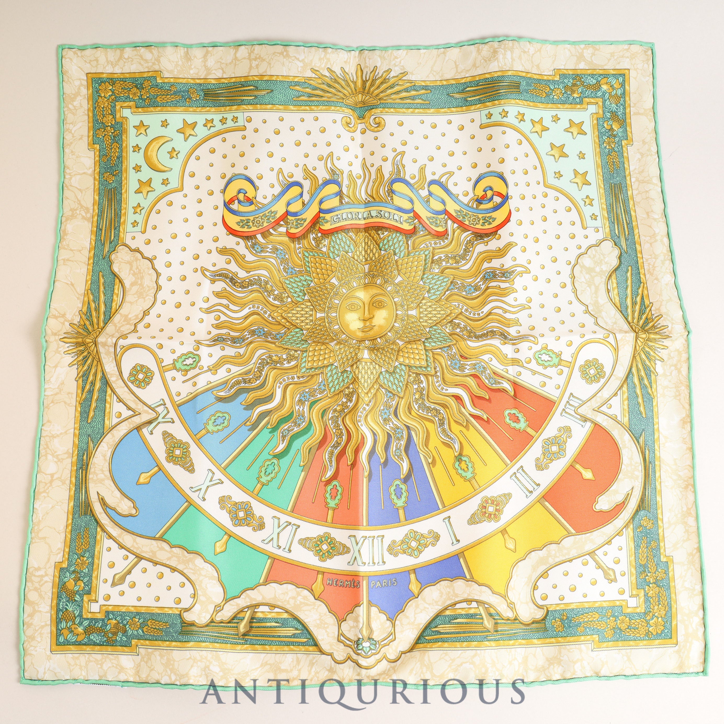 Hermes scarf Carre 45 Glory Day box