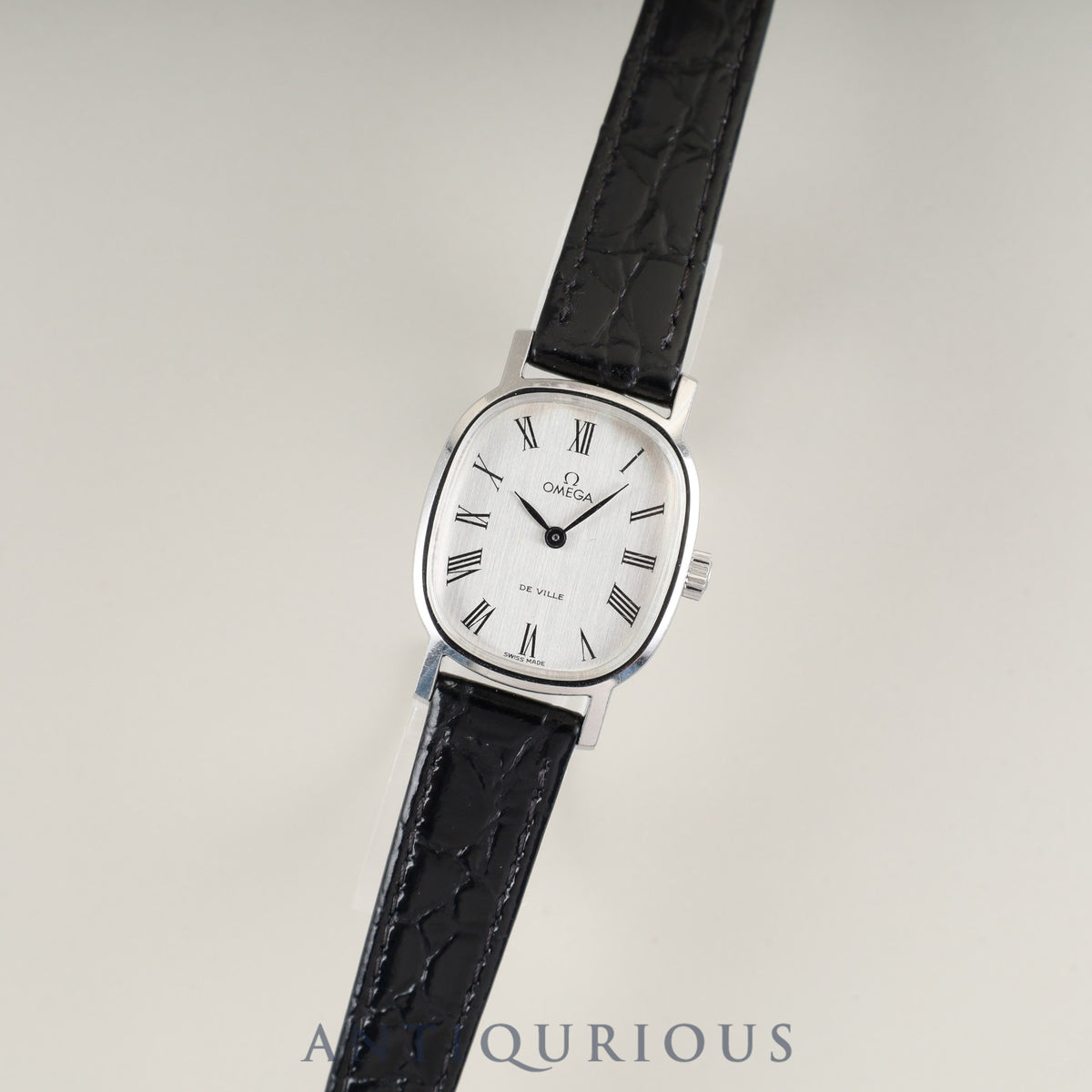 Omega De Ville ST 511.0509 Manual Winding Caliber 625 Stainless Steel Leather Strap Aftermarket Buckle (Stainless Steel) Silver Roman Dial 1976 Box Overhauled
