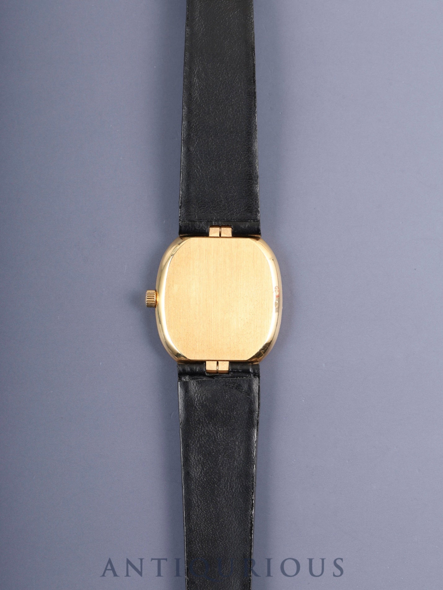 Patek Philippe Golden Ellipse 3989 Manual winding Cal. 215 750YG Leather strap Original pin buckle (750YG) White Roman dial Document case Booklets Warranty (1989) Overhauled