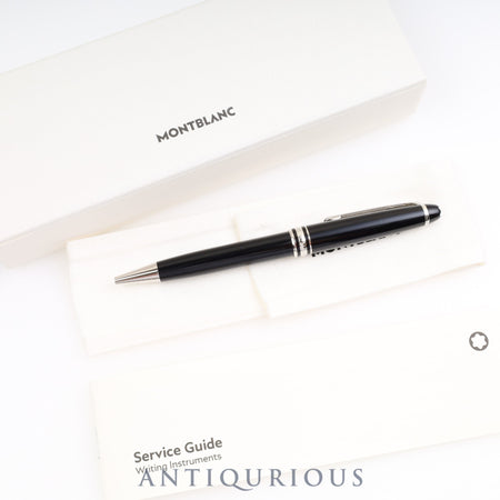 Montblanc Meisterstuck Platinum Classic Ballpoint Pen MB132444 Resin Box Warranty Card