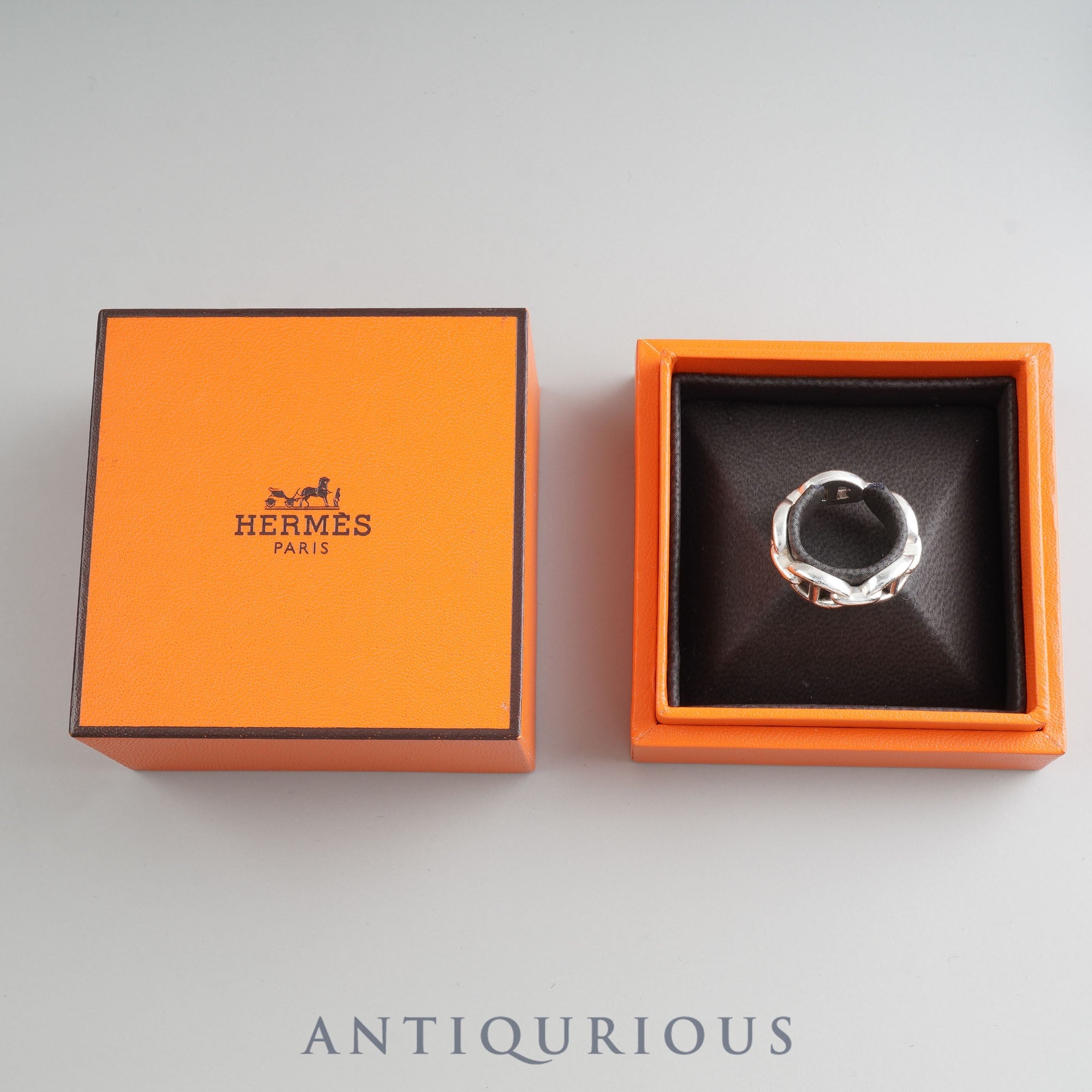 Hermes Ring Chaine d'Ancre Anchaine