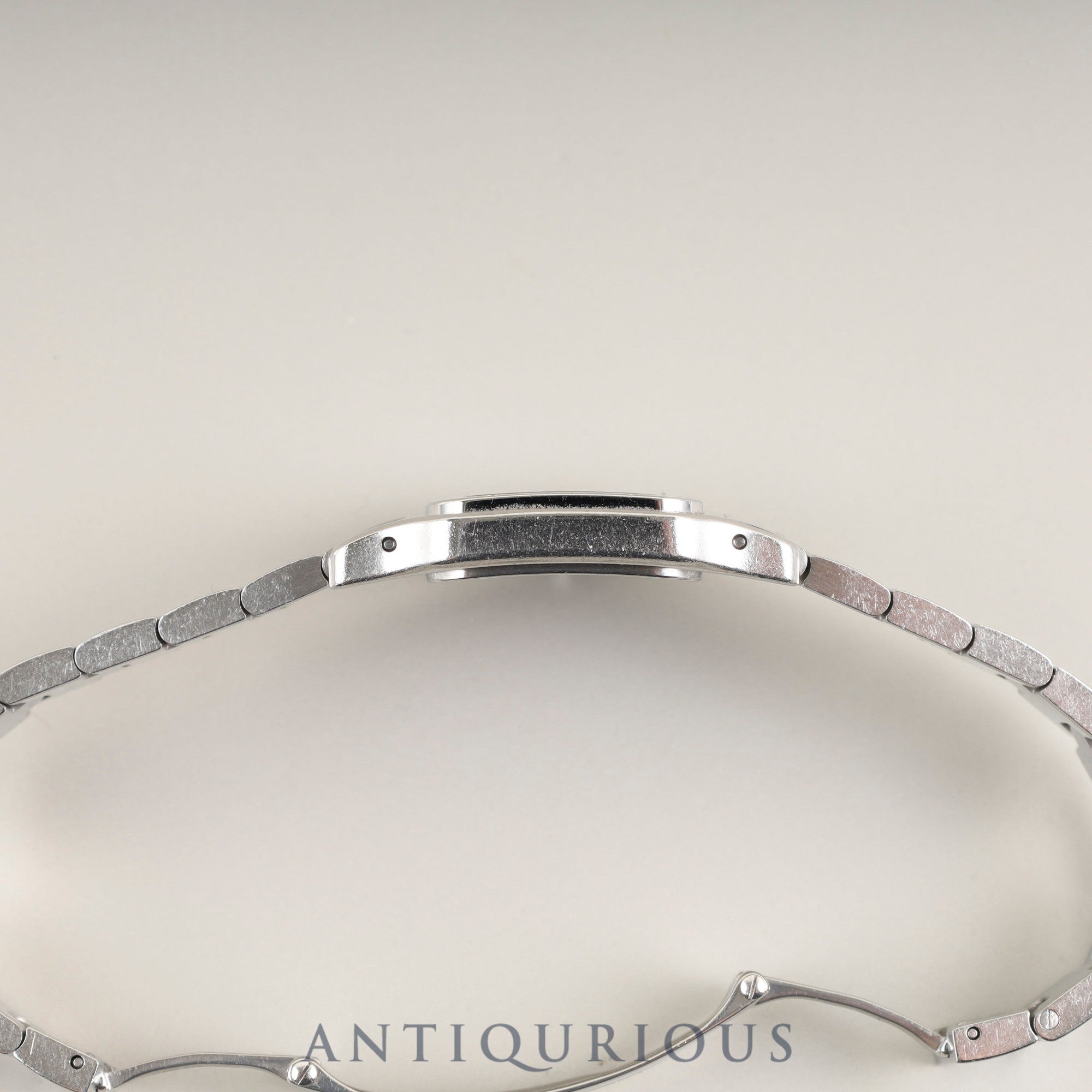 カルティエ  サントス ガルベ SM W20056D6/1565 クォーツ Cal.157 SS SS ホワイトローマン文字盤 箱 DVD 冊子 保証書（2009年）オーバーホール済み