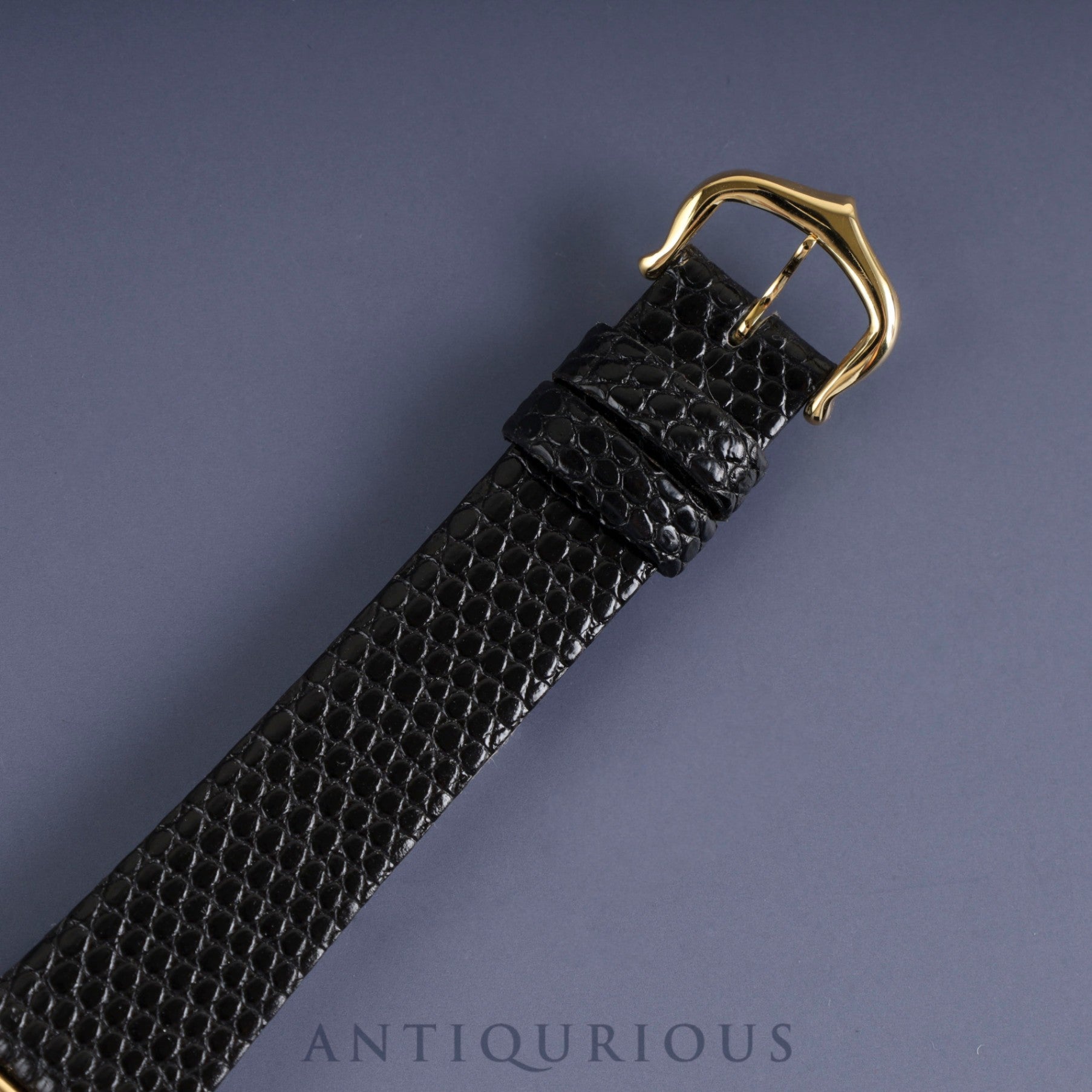 Cartier Must Tank LM W1005654 / 590005 Quartz Cal.690 SV925 Leather Genuine Buckle (GP) Opalan Dial Overhauled