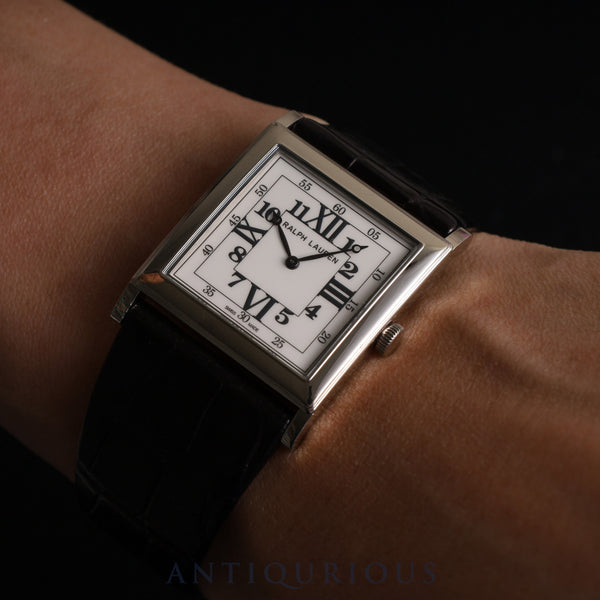 ラルフローレン スリムクラシック 867 K01320 手巻き Cal.RL430 750 純正革ベルト 純正尾錠（750）ホワイト文字盤 冊子 オーバーホール済み