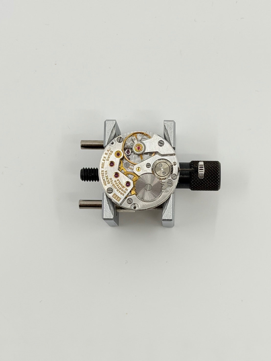 ロレックス チェリーニ 4084 手巻き Cal.1601 革 750WG 純正ピン
