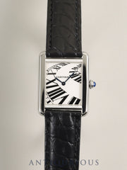 Cartier Tank Solo SM W5200018 / 3170 Quartz Cal.157 SS Leather Original D-Buckle (SS) Index Animation Dial (SWISS MADE表記) Box Warranty (2012) Overhauled