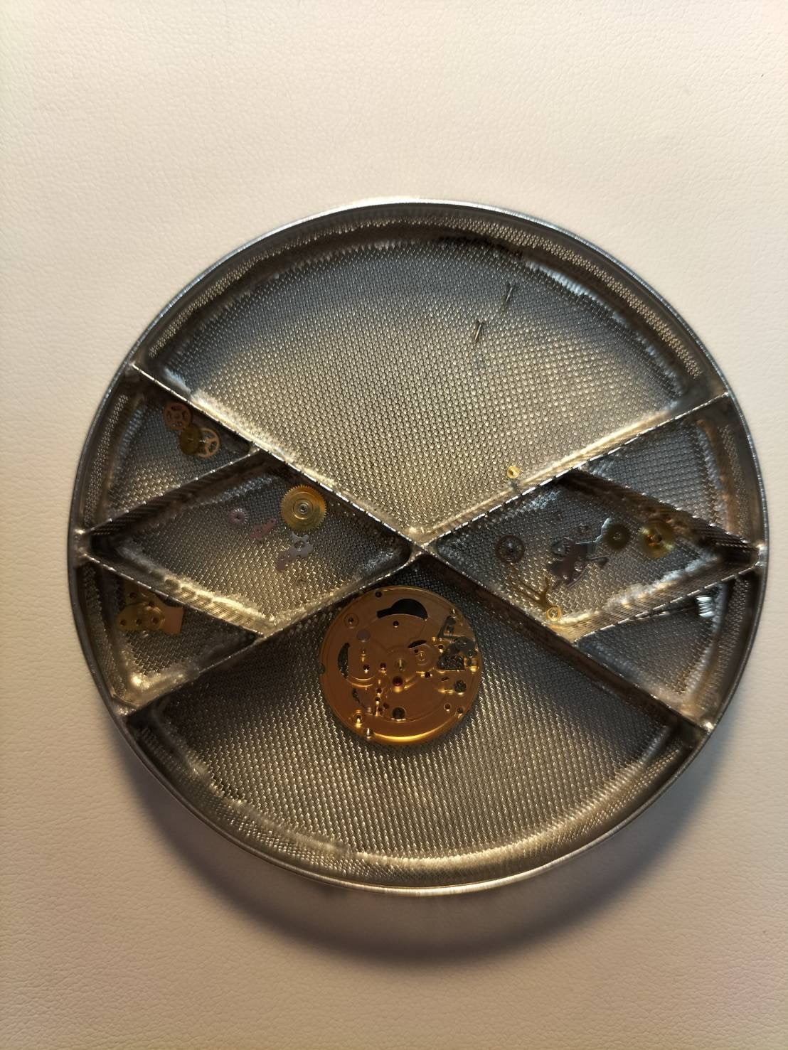 エルメス クリッパー CL4.220 クォーツ Cal.- SS/GP SS/GP  アイボリー文字盤 箱 保証書（1998年）オーバーホール済み