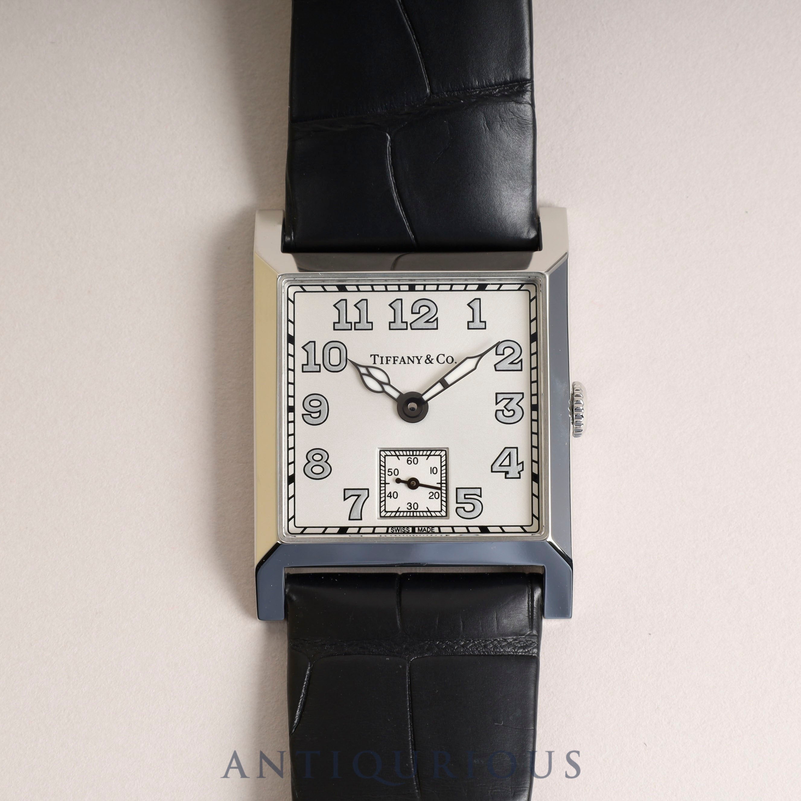 TIFFANY SQUARE 2-HAND 63182680 Limited to 425 pieces worldwide