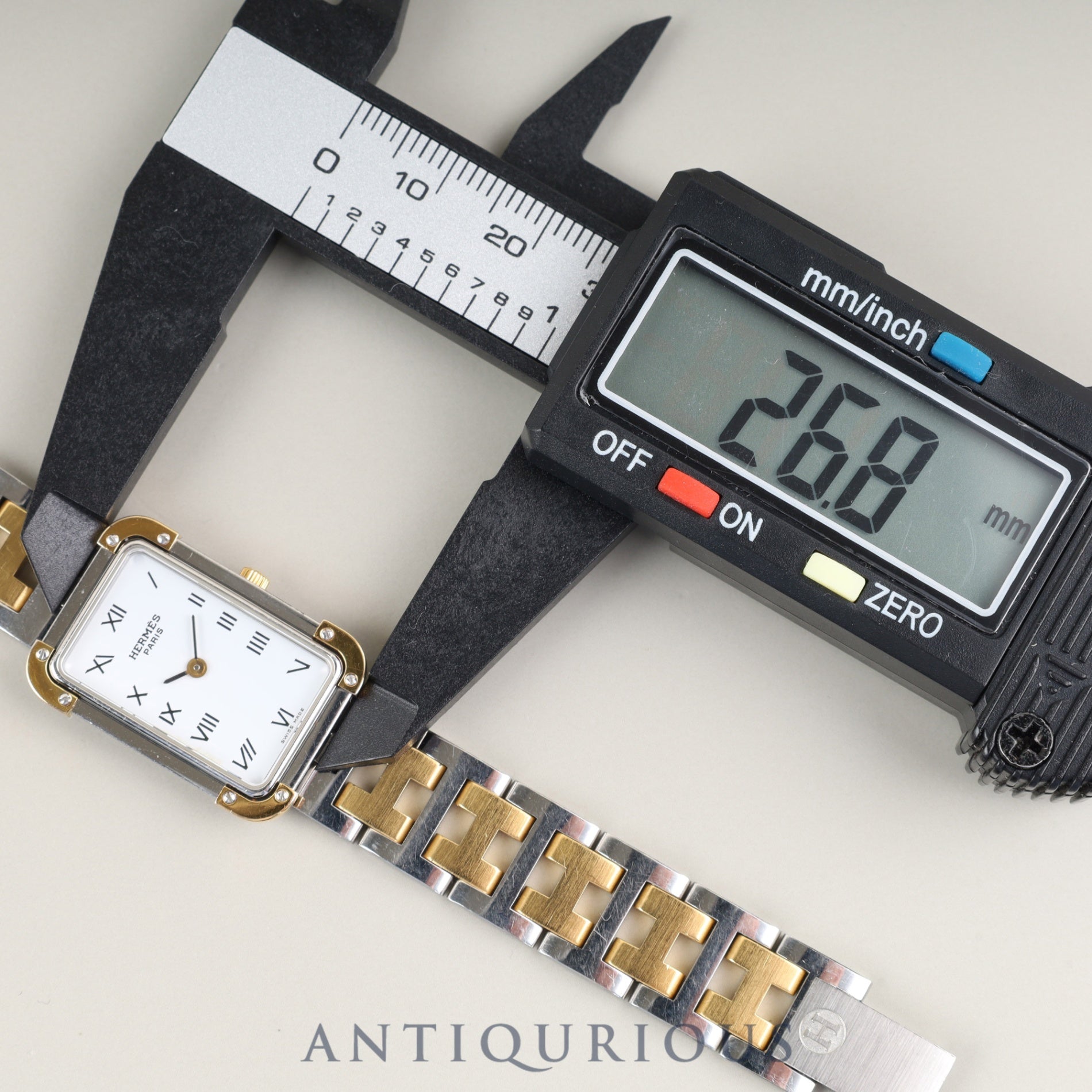 エルメス クロアジュール CR1.240 クォーツ Cal.976.001 SS/GP SS/GP