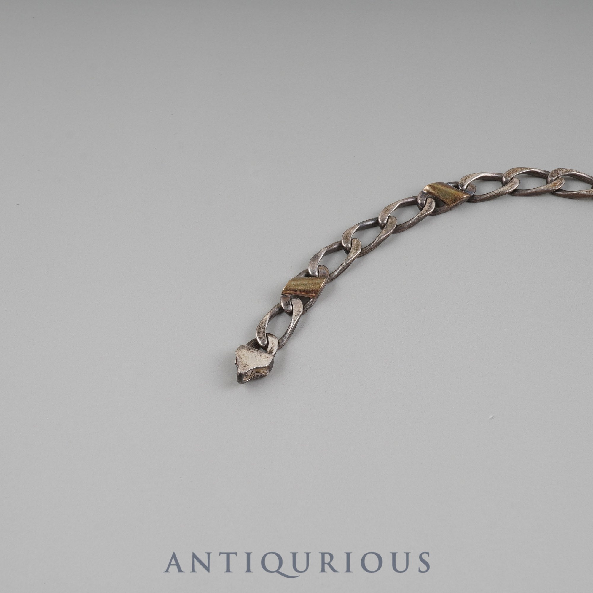 ティファニー ブレスレット フィガロチェーン ヴィンテージ コンビ