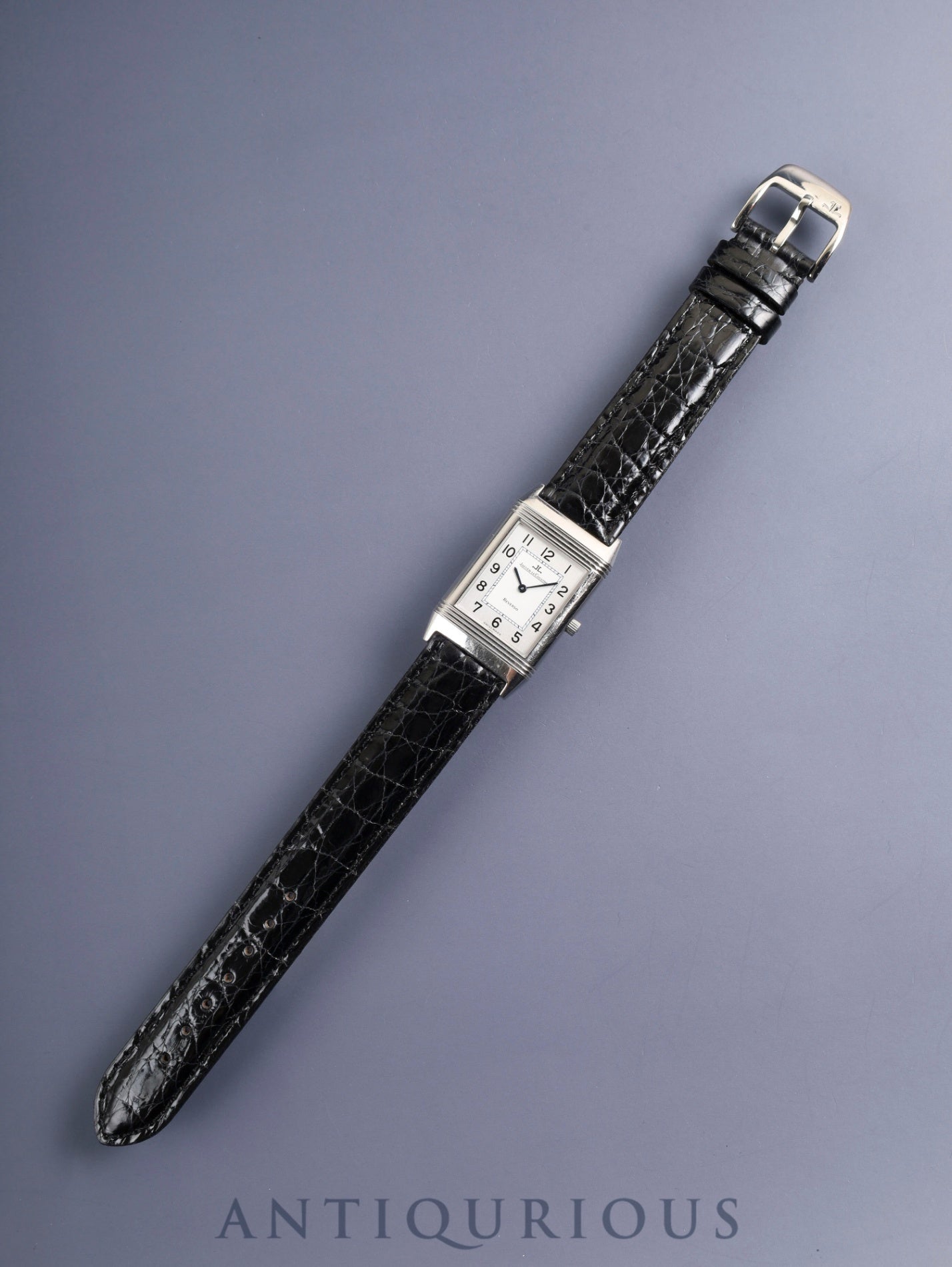 ジャガー・ルクルト レベルソ クラシック 250.8.86 / Q2508420 手巻き Cal.846-1 SS 革 純正尾錠（SS） シルバーアラビア文字盤 オーバーホール済み