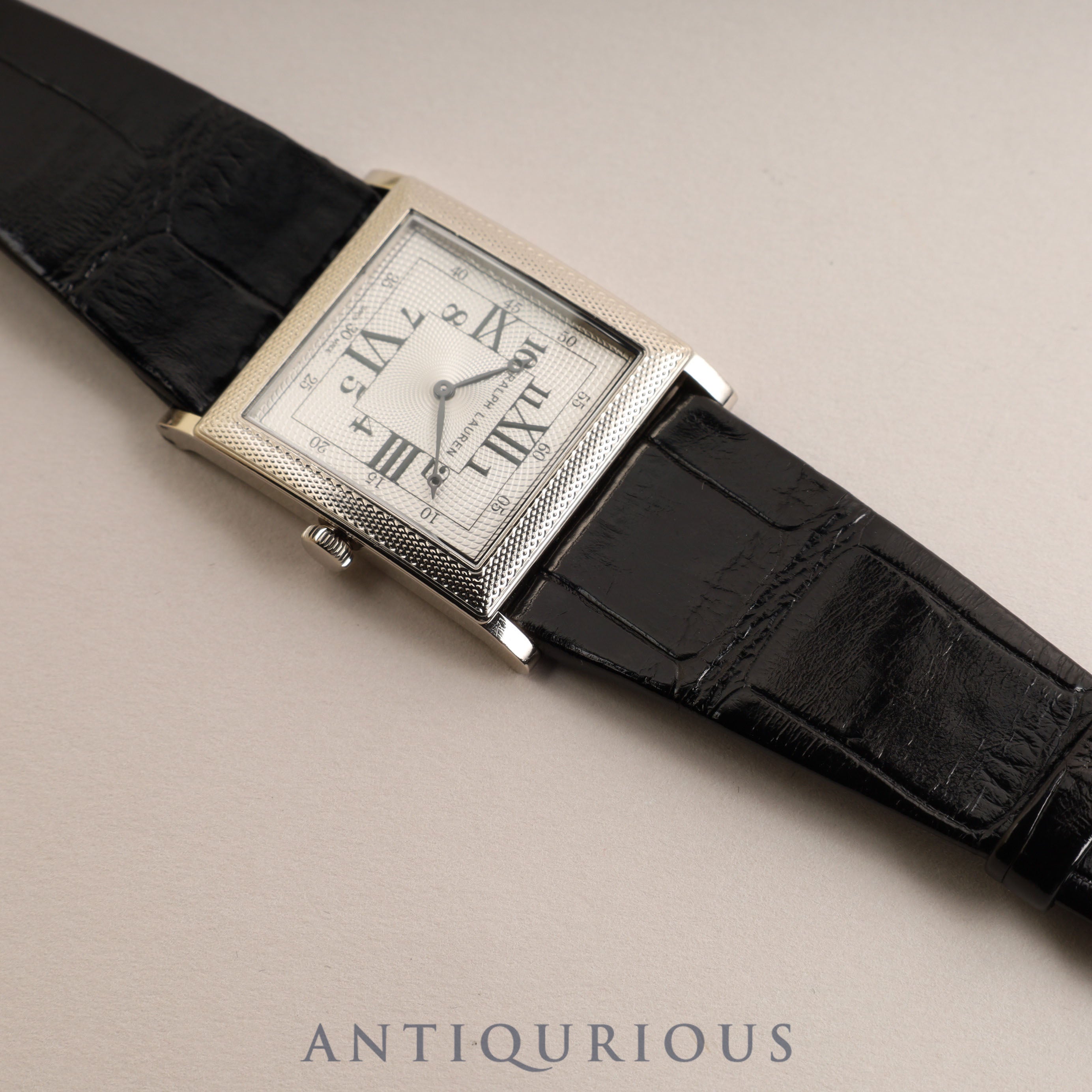 RALPH・LAUREN ラルフローレン SLIMCLASSIC867 スリムクラシック867 R0132701 |  東京銀座のヴィンテージウォッチ専門店 - ANTIQURIOUS(アンティキュリオス)