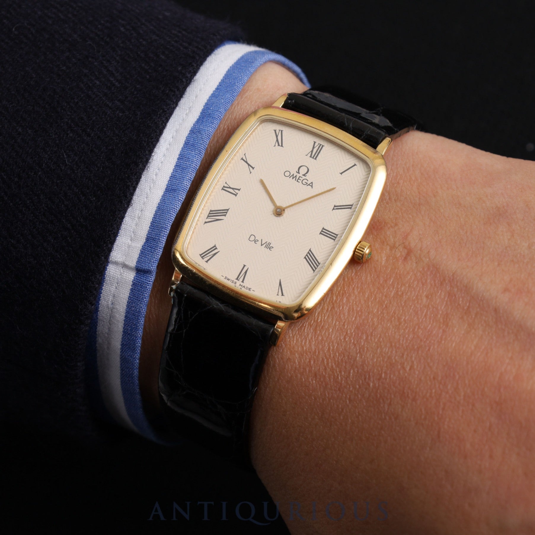 Omega De Ville 195.0076 Quartz Cal.1378 GP Champagne Dial Overhauled