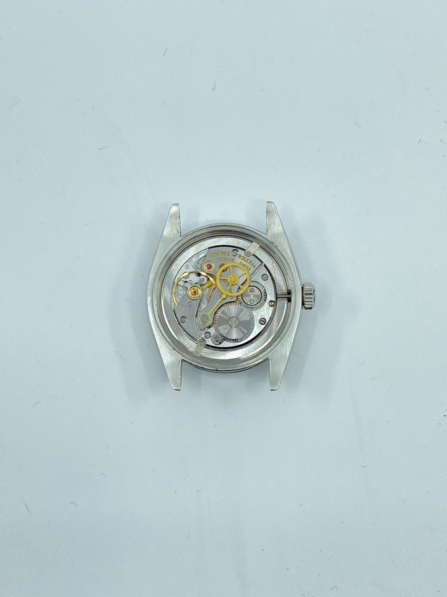 ロレックス オイスター プレシジョン 6426 手巻き Cal.1225 SS SS ブラック文字盤 87番台（1962年） オーバーホール済み