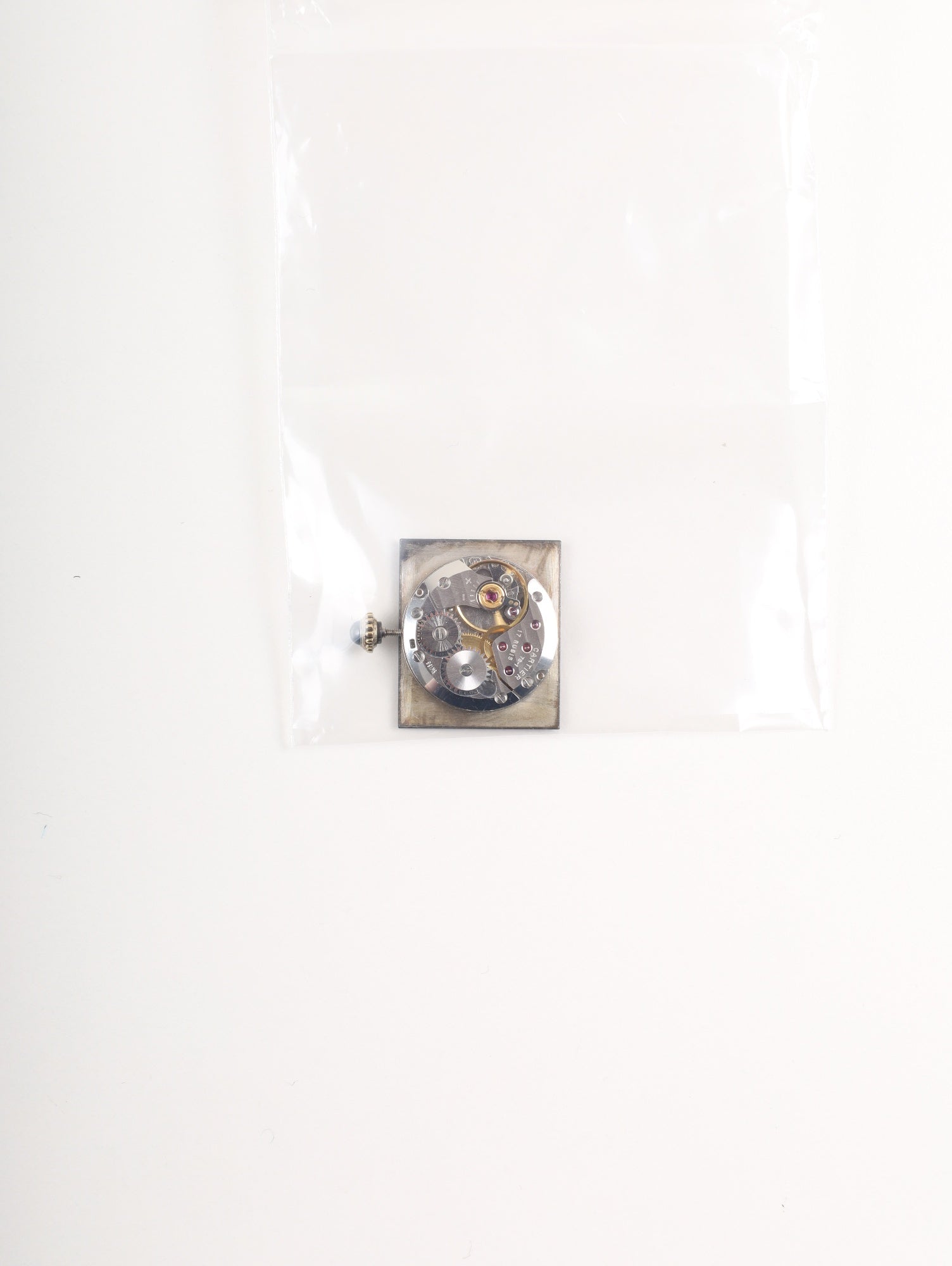 カルティエ マストタンク LM 手巻き Cal.78-1 SV925 革 純正ピンバックル（GP）オニキス文字盤（SWISS表記）オーバーホール済み 新品仕上げ済み