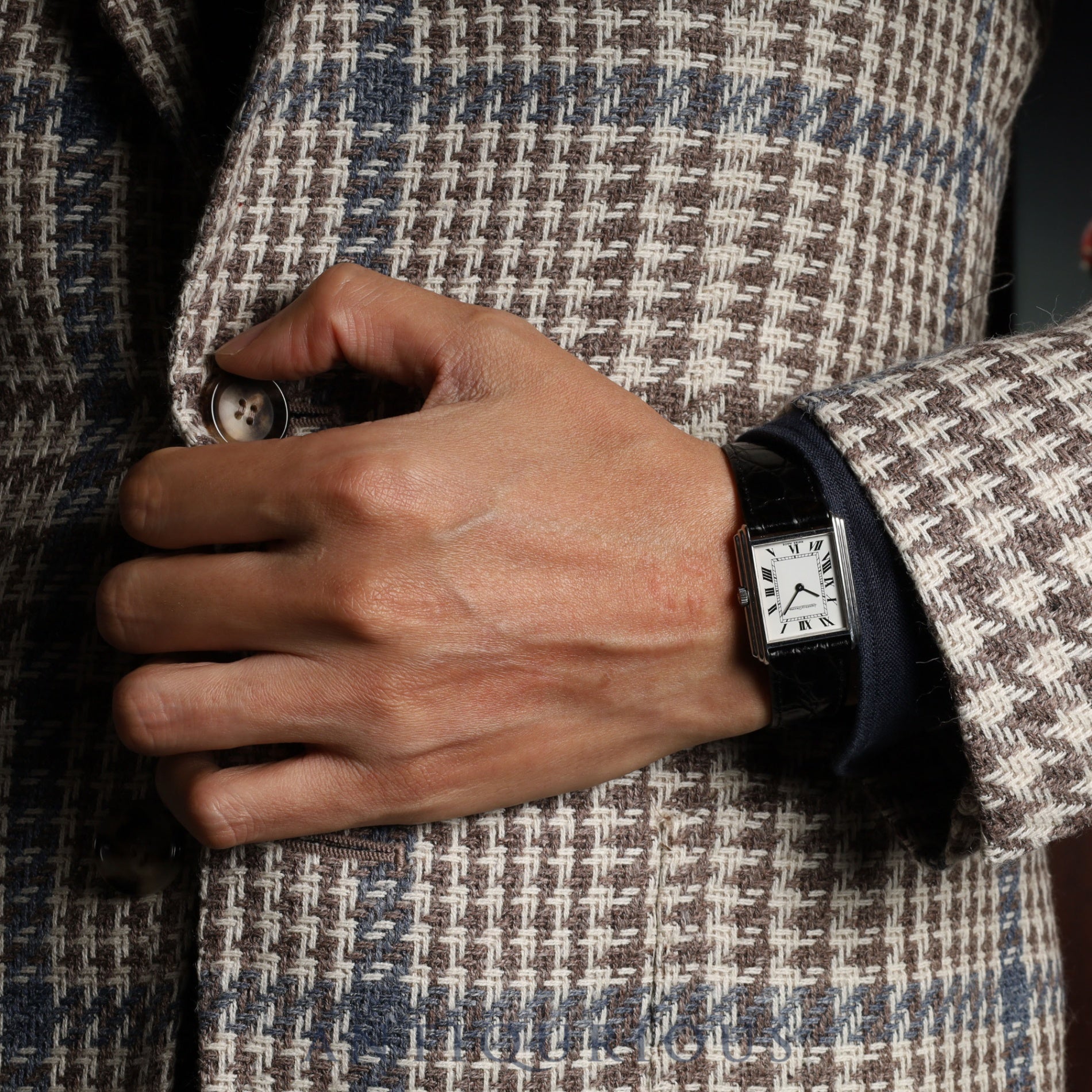 ジャガー・ルクルト レクタンギュラー 6149 42 手巻き Cal.846 革 純正