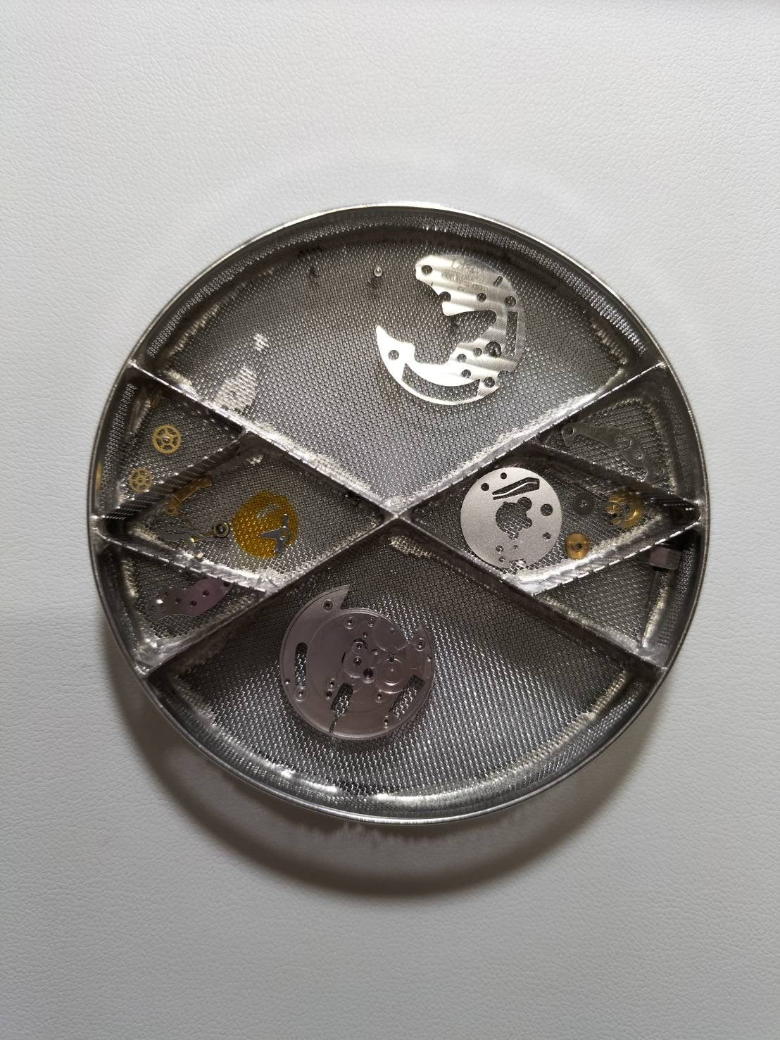 カルティエ サントス オクタゴン SM 187903 クォーツ Cal.87 SS/YG SS/YG アイボリーローマン文字盤（SWISS表記）箱 保証書（1988年）オーバーホール済み