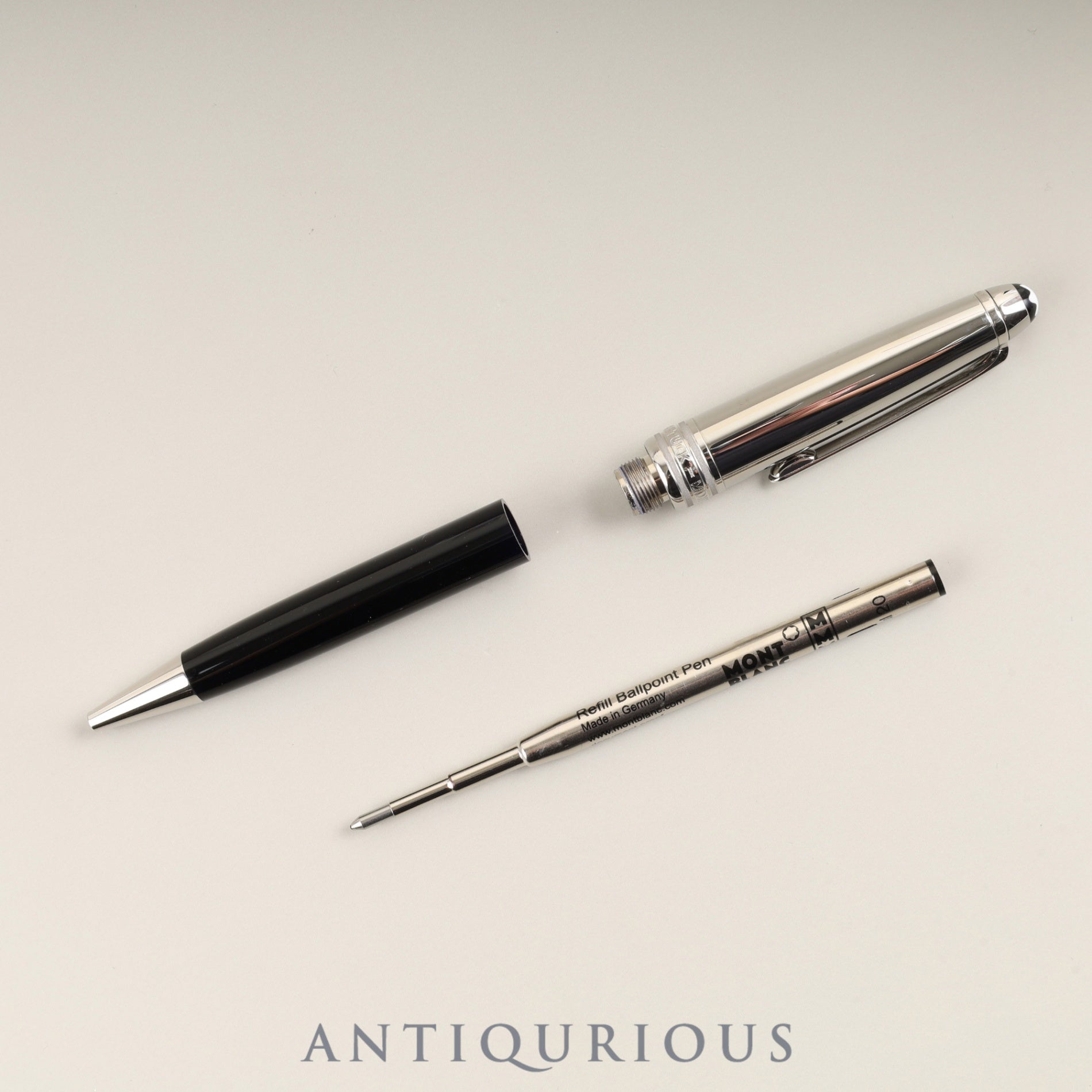 モンブラン ボールペン マイスターシュテュック ソリテール SS/レジン ツイスト式 箱 未使用純正リフィル