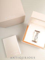 Jaeger-LeCoultre Reverso Lady 260.8.86 Cal.846/1 Manual-Winding SS SS Silver Arabic Dial (SWISS MADE marked) Box, Booklet, Overhauled
